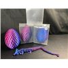 Image 2 : Lot of 3 3D-Printed Dragon Egg Toys with 8in Sensory Fidget Dragon Toy Inside
