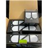 Image 2 : Lot of 1 Box of LED Color-Changing Solar Fence Lights - 6PCS Included - Brand New!
