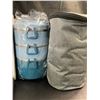 Image 3 : Lot of 1 Stackable 3-Layer Bento Lunch Box w/ Insulated Carrying Bag & Cutlery Set - Brand New