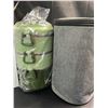 Image 3 : Lot of 1 Stackable 3-Layer Bento Lunch Box w/ Insulated Carrying Bag & Cutlery Set - Brand New