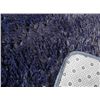 Image 2 : Lot of 1 Large Size (6ft x 9ft) Soft Fluffy Area Rug/Fuzzy Carpet - Navy Colour - Anti-Slip Back