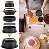 Image 2 : Lot of 3 Burger Presses; 3-in-1 Style Burger Presses - Brand New! Make Assorted Burger Sizes/Stuffed