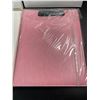Image 3 : Lot of 3 Wonderpool Faux Leather A4 Clipboards/Notepad Portfolios - Pink - Brand New!