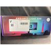 Image 1 : Lot of 1 Set of RGB Color-Changing Ambiance Light Bars - 2 Lights in Box - 10 inch - Brand New!