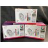 Image 1 : Lot of 3 Multi-Pack Boxes of Spot Light RGB Lightbulbs - 4 Per Box/12 Total - Brand New!