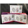 Image 1 : Lot of 3 Multi-Pack Boxes of Spot Light RGB Lightbulbs - 4 Per Box/12 Total - Brand New!