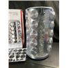 Image 2 : Lot of 1 Spinning Spice Carousel/Rotating Spice Rack - Holds 20 Jars - Brand New Sealed!