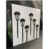 Image 1 : Lot of 1 Box of LED Solar-Powered Pathway Lawn/Garden Lights - 6 Pack - Brand New