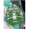 Image 2 : Lot of 2 Authentic Squishmallow Hug Mees Plushies - "Yollie the Yeti" - Brand New w/ Tags