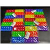 Image 1 : Lot of 5 Multi-Packs of Pop-It/Fidget Sensory Toys - 6 Per Pack/30 Total