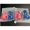 Image 1 : Lot of 2 Packs of Disney's Lilo and Stitch Keychains - 2 per pack/4 Total