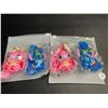 Image 1 : Lot of 2 Packs of Disney's Lilo and Stitch Keychains - 2 per pack/4 Total