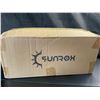 Image 5 : Lot of 1 Box of Sunrox Memory Foam Seat Cushions - Set of 4 - Heather Charcoal Colour - Brand New!