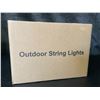 Image 5 : Lot of 1 Box of Outdoor Patio String Lights - Long 60FT Length - Edison Shatterproof Bulbs