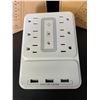Image 3 : Lot of 2 Multi-Function Power Outlets w/ USB Ports - Brand New