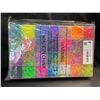 Image 2 : Lot of 1 Rubber Band/Rainbow Loom Crafting Refill Kit - 11900+ PCS