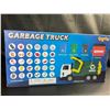 Image 2 : Lot of 1 Garbage Truck Toy Play Set with Lights & Sounds - 35PCS