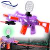Image 1 : Lot of 1 G36 Automatic/Electric Ball Blaster Gun Toy - Glow In The Dark Purple w/ Lighting Effects!