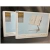 Image 1 : Lot of 2 Multifunctional Book Stands - Adjustable Height/Angle - Brand New