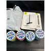 Image 3 : Lot of 2 Car Kits/Car Cleaning Kits - Includes 4 Jars of Super Clean, Brush, and Ice Scraper