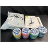 Image 1 : Lot of 2 Car Kits/Car Cleaning Kits - Includes 4 Jars of Super Clean, Brush, and Ice Scraper