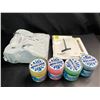 Image 1 : Lot of 2 Car Kits/Car Cleaning Kits - Includes 4 Jars of Super Clean, Brush, and Ice Scraper