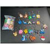 Image 2 : Lot of 2 Packs of Pokemon Keychains - 20PCS Each Pack/Assorted Pokemon Characters!