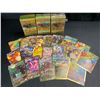Image 1 : Lot of 3 Packs of Gold Foil Pokemon Fan Art Cards - 100PCS per pack