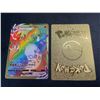 Image 2 : Lot of 3 Packs of Gold Foil Pokemon Fan Art Cards - 100PCS per pack