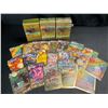 Image 1 : Lot of 3 Packs of Gold Foil Pokemon Fan Art Cards - 100PCS per pack