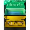 Image 2 : Lot of 2 Pairs of Clearly Blue Light Blocking Glasses - Leopard/Tortoise Print Frame - Brand New