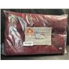 Image 2 : Lot of 1 Arcturus Military Blanket - "The Essential Wool Blanket" - Wine Red - 64x88in - Brand New!