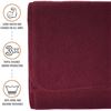 Image 5 : Lot of 1 Arcturus Military Blanket - "The Essential Wool Blanket" - Wine Red - 64x88in - Brand New!