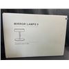 Image 3 : Lot of 1 Muid LED Mirror Table Lamp w/ String Switch - Brand New!