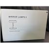 Image 3 : Lot of 1 Muid LED Mirror Table Lamp w/ String Switch - Brand New!