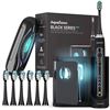 Image 1 : Lot of 1 Aquasonic Black Series PRO – Ultra Whitening Power Toothbrush w/ UV Sanitizing Bas