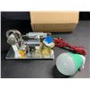 Image 3 : Lot of 1 Stirling Engine Model/Mini Combustible Heat Engine Kit - Brand New