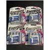 Image 1 : Lot of 4 Multi-Packs of Energizer AA Ultimate Lithium Batteries - 8 Each/32 Total