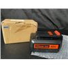 Image 1 : Lot of 1 40V Aftermarket Rechargeable Lithium-Ion Battery LBX2040 for Black+Decker Tools