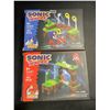 Image 1 : Lot of 2 Sonic The Hedgehog Lego-Style Building Block Toy Sets - 101pcs Each - Brand New