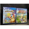 Image 1 : Lot of 2 Playstation 4 Video Games - Dragon Quest Builders 1 and 2 - Brand New Sealed