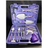 Image 1 : Lot of 1 Garden Tool Set w/ Hard Case - Brand New