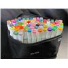 Image 1 : Lot of 1 Multi-Pack of Alcohol Dual-Tip Aritst/Sketch Markers - 80 PCS/Colours - Brand New!