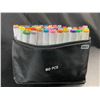 Image 1 : Lot of 1 Multi-Pack of Alcohol Dual-Tip Aritst/Sketch Markers - 80 PCS/Colours - Brand New!