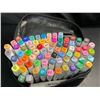Image 2 : Lot of 1 Multi-Pack of Alcohol Dual-Tip Aritst/Sketch Markers - 80 PCS/Colours - Brand New!