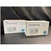 Image 1 : Lot of 2 Boxes of WiFi Smart Plugs - 4 Per Pack/8 Total