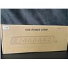 Image 2 : Lot of 1 Multi-Outlet Power Strip Bar w/ USB Ports - Brand New