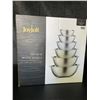 Image 1 : Lot of 1 JoyJolt Set of 6 Stainless Steel Mixing Bowls