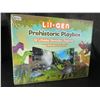 Image 2 : Lot of 1 Lil-Gen Prehistoric Playbox Toy Set - Includes 12 Dinosaur Figures, Sound Book & Playmat!