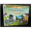 Image 2 : Lot of 1 Lil-Gen Prehistoric Playbox Toy Set - Includes 12 Dinosaur Figures, Sound Book & Playmat!
